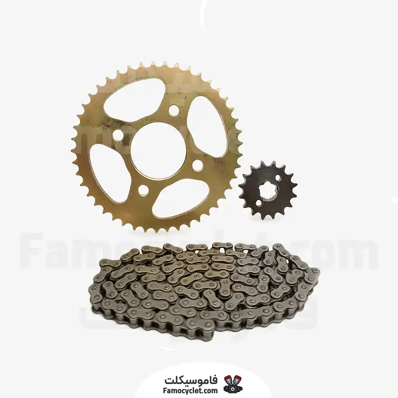 عکس شاخص ست دنده زنجیر موتور NS