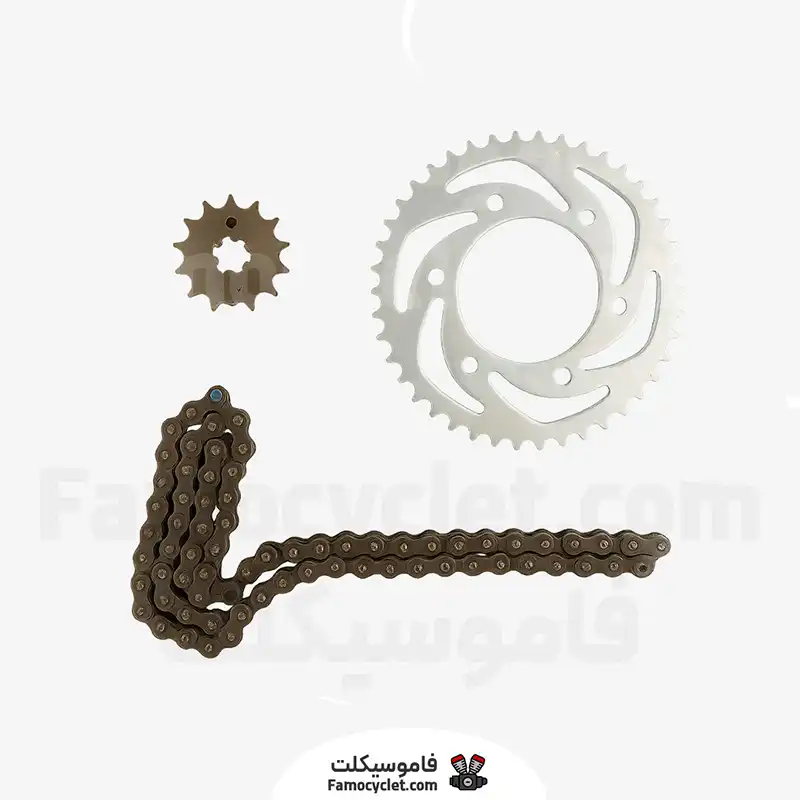 عکس شاخص ست دنده زنجیر موتور یاماها MX KING