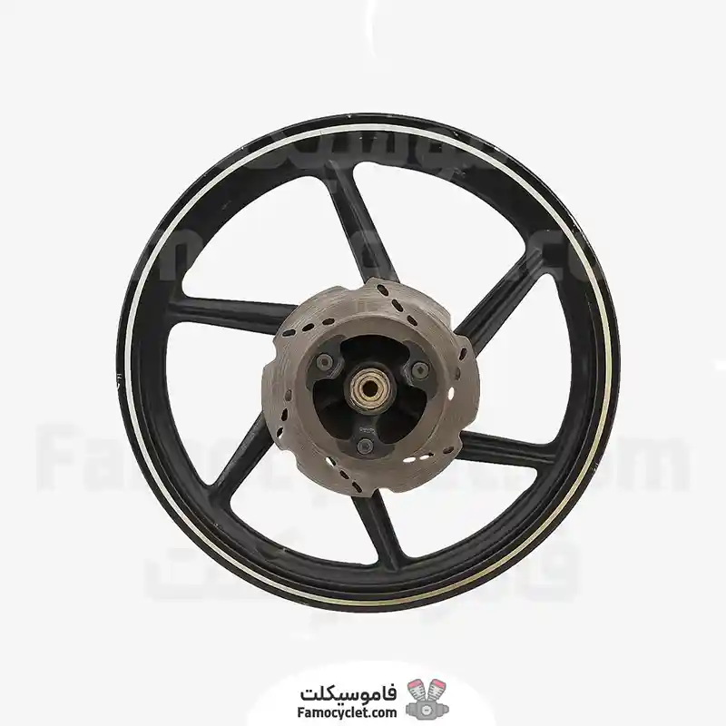 عکس شاخص چرخ عقب موتور آپاچی 180