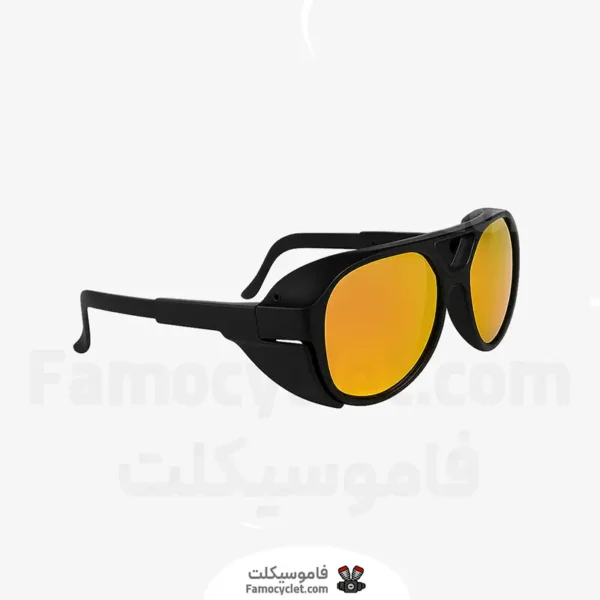 عکس عینک آفتابی اسپرت موتورسواری و کوهنوردی مدل FENDI با لنز آینه ای ضد UV