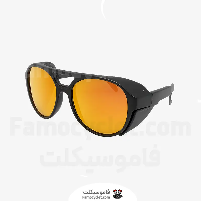 عکس شاخص عینک آفتابی موتورسواری مدل FENDI با لنز ضد UV