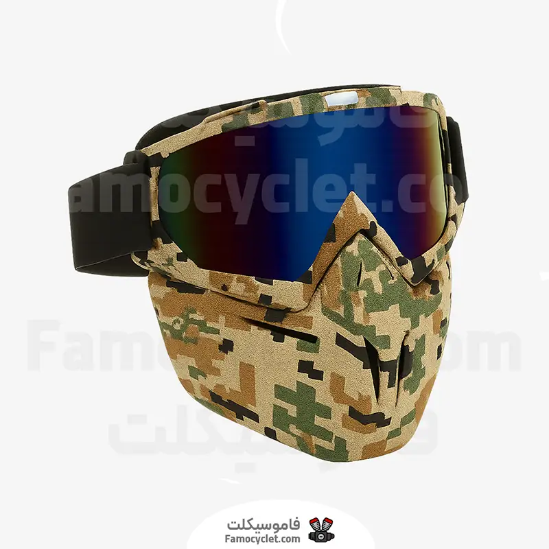 عکس شاخص عینک طرح ارتشی دو لنز