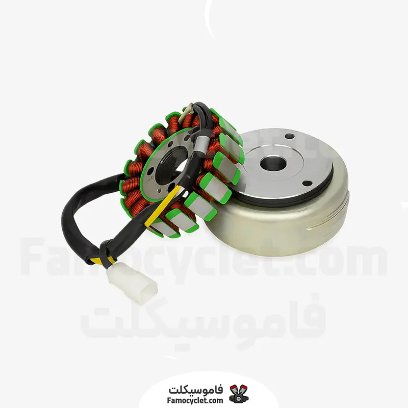 عکس شاخص فلکه برق موتور آپاچی 200