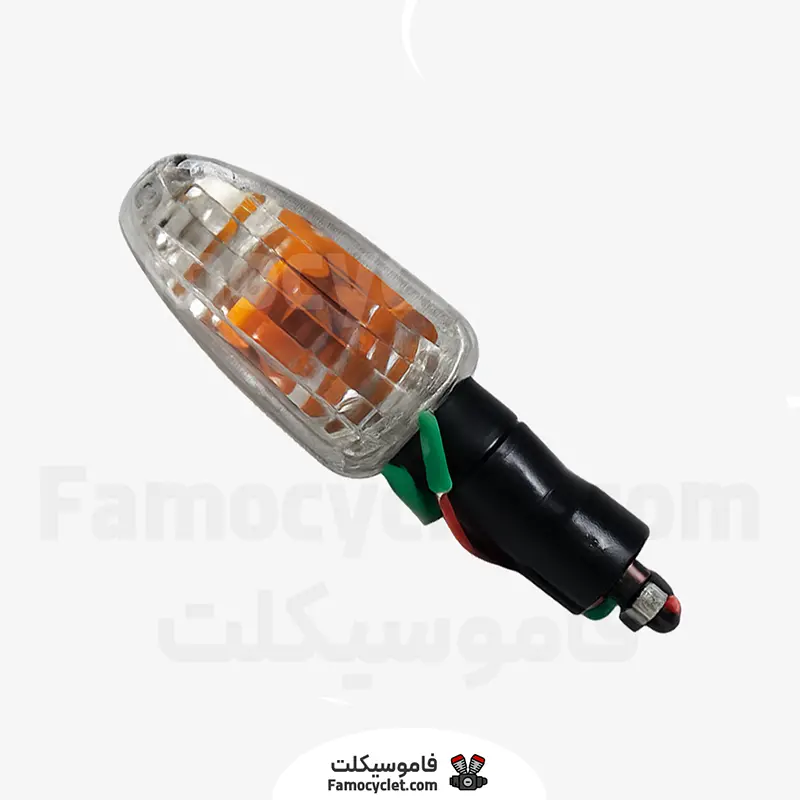 عکس شاخص چراغ راهنما موتور پالس 180